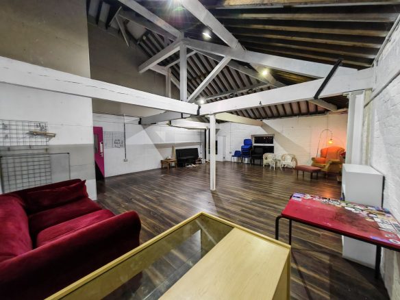 1733 (700 sq ft) Blackstaff Mill, Belfast. Beautiful Floor created in Victorian Linen Mill – To Let
