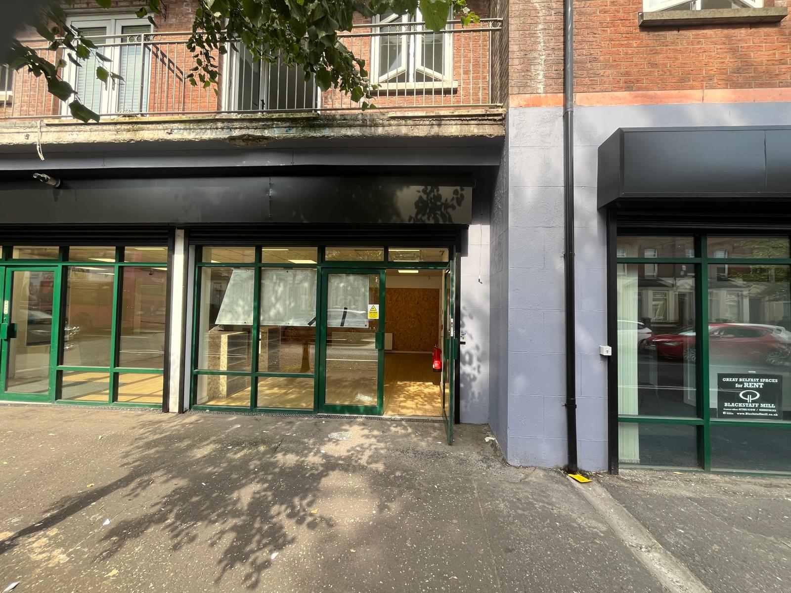 79b Springfield Road, Belfast, BT12 7AE – 300 sq ft or larger if required.