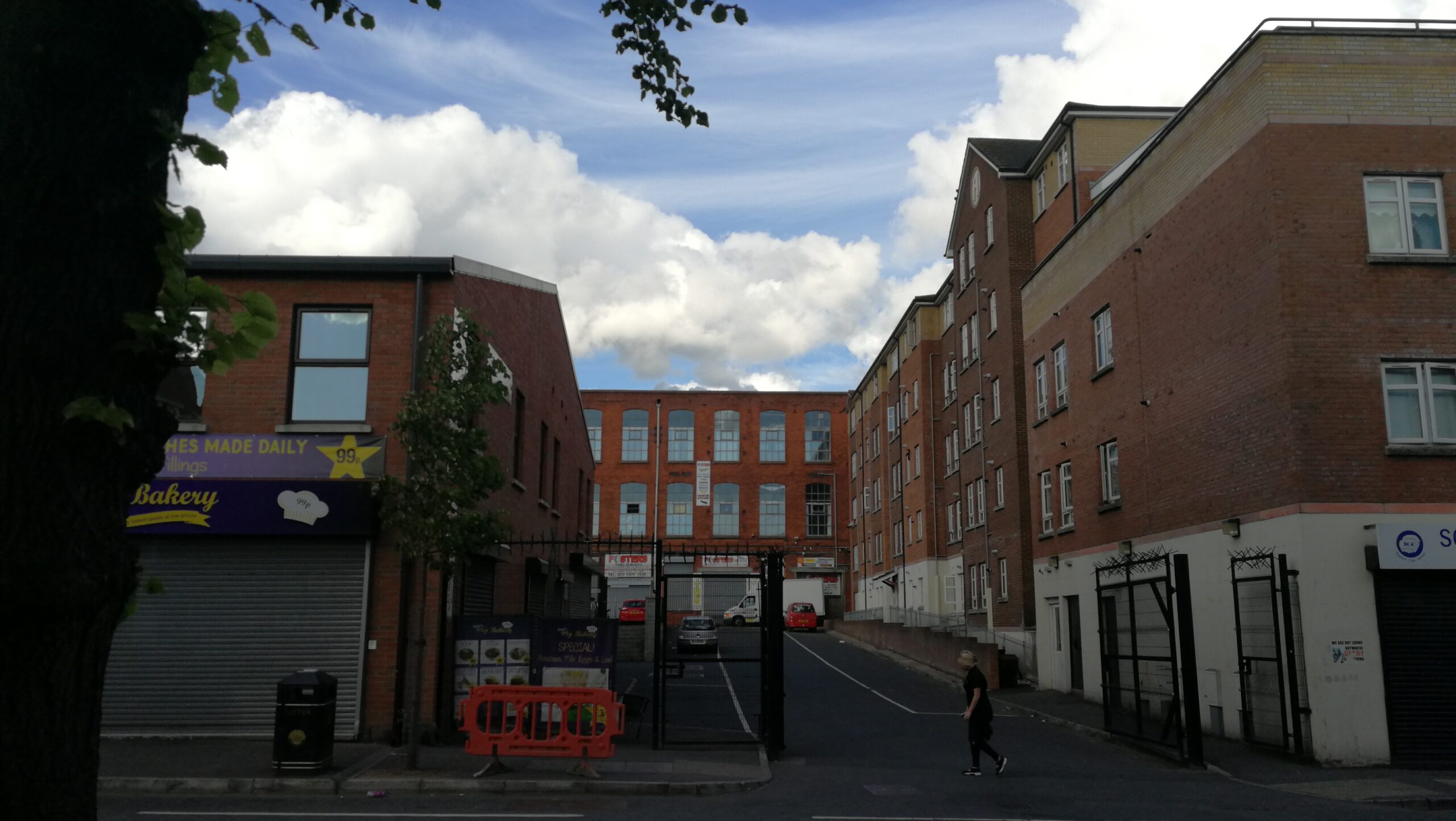 IMG_20180807_182217 79b,c, d Springfield Road, Belfast BT12 7AE. 1200 sq ft beside the popular Blackstaff Mill where lots of food, artist, music, supermarket.