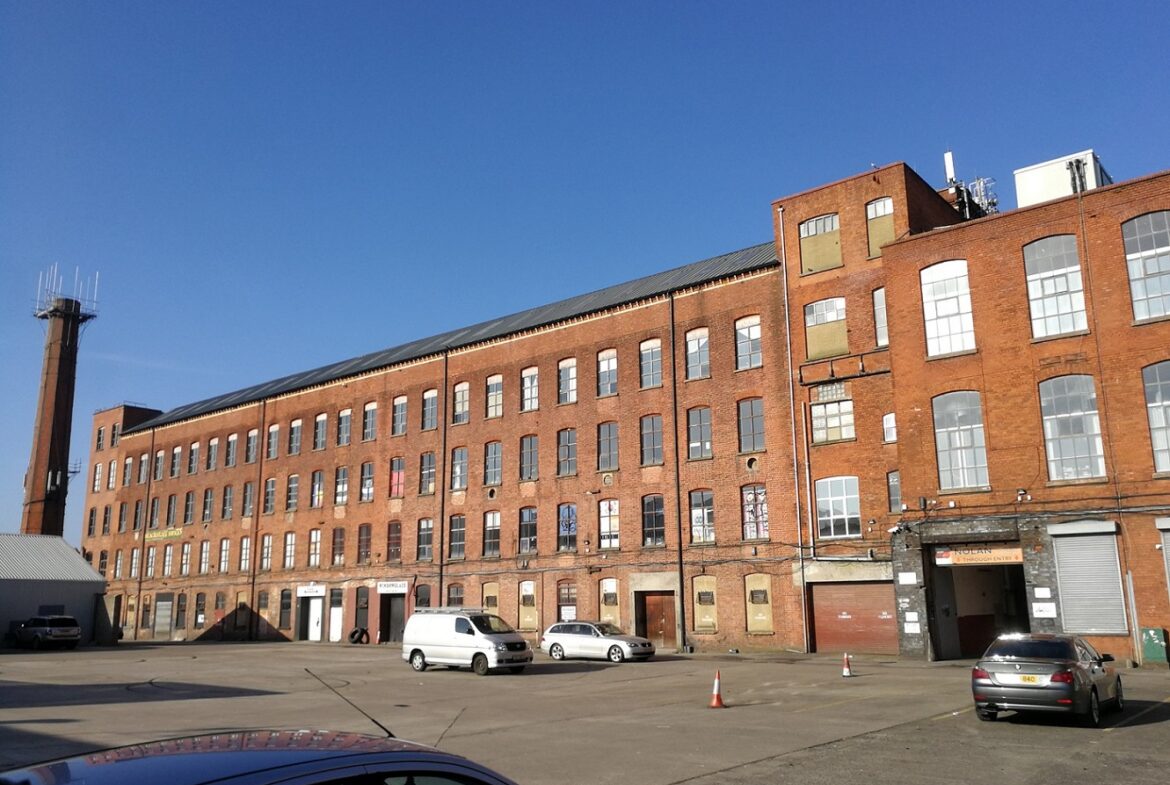 79b,c, d Springfield Road, Belfast BT12 7AE. 1200 sq ft beside the popular Blackstaff Mill where lots of food, artist, music, supermarket.